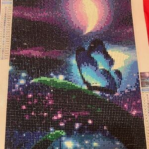 Colorful Butterfly Diamond Painting